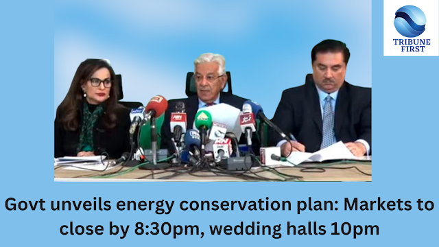 CONDITION FOR PM'S ENERGY CONSERVATION PLAN SET BY SINDH GOVT