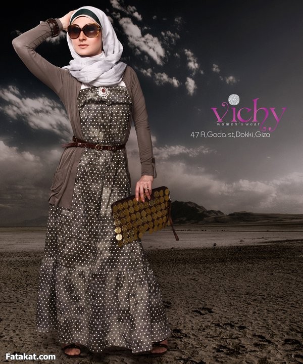 ستايلات محجبات 2012