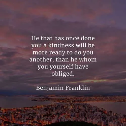 Famous quotes and sayings by Benjamin Franklin