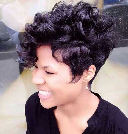 	Black Hairstyles Short Haircuts	