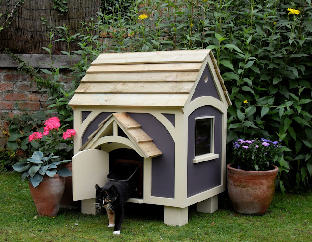 build a house for our cats, it's different than building a dog house 