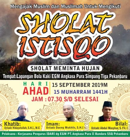 Sholat minta hujan Riau