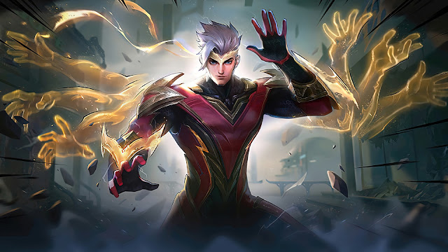 chou thunderfist hero skin mobile legends wallpaper