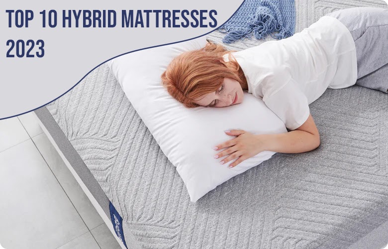 top 10 hybrid mattresses 2024