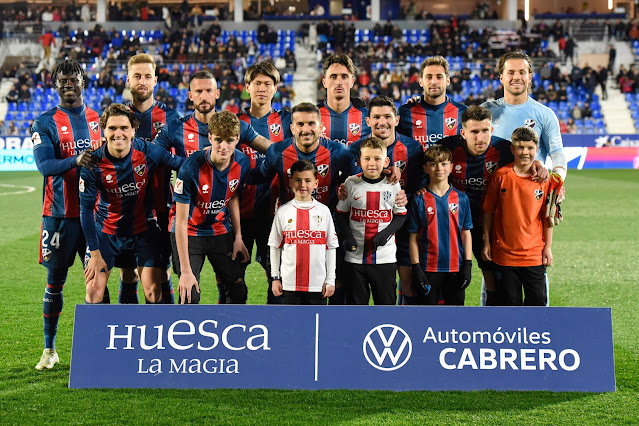 📸S. D. HUESCA 📆8 marzo 2024 ⬆️Samuel Obeng, Jorge Pulido, Óscar Sielva, Kento Hashimoto, Ignasi Vilarrasa, Iván Martos, Álvaro Fernández. ⬇️Javi Martínez, Elady Zorrilla, Miguel Loureiro, Gerard Valentín. S. D. HUESCA 2 🆚 F. C. ANDORRA 0 Viernes 08/03/2024, 20:30 horas. Campeonato de Liga de 2ª División, jornada 30. Huesca, estadio El Alcoraz: 4.900 espectadores. GOLES: ⚽1-0: 29’, Samuel Obeng. ⚽2-0: 64’, Elady Zorrilla.