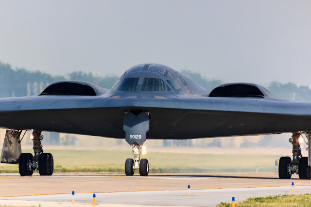 B-2 Spirit takeoff