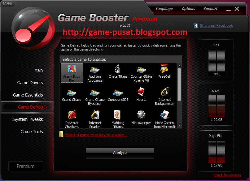 Game Booster 2011 Final Full + Tutorial - Game Center Blog