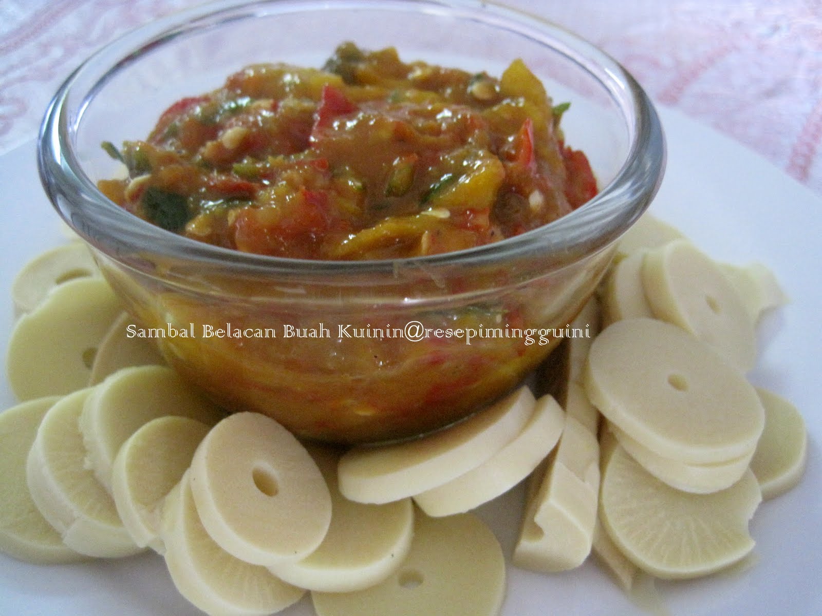 Kerabu Mangga & Sambal Belacan Buah Kuinin  Resepi Minggu Ini