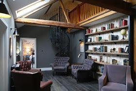 Inside the restored Coach House at Finchcocks