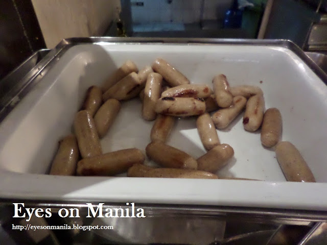 Buffet Breakfast at Basix Dusit Hotel Makati - Sausage