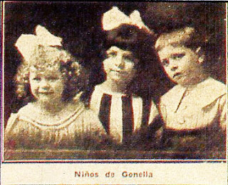 Niños de Gonella fantasmas Viejos lectores revista Billiken