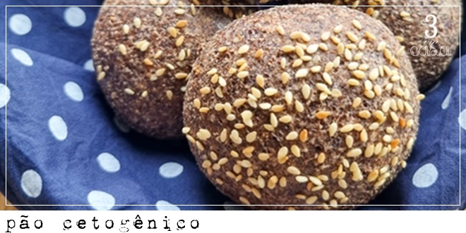 pão cetogênico receita