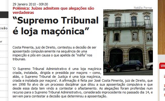 Maçonaria e os Tribunais