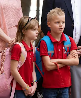 Princess Gabriella and Prince Jacques of Monaco