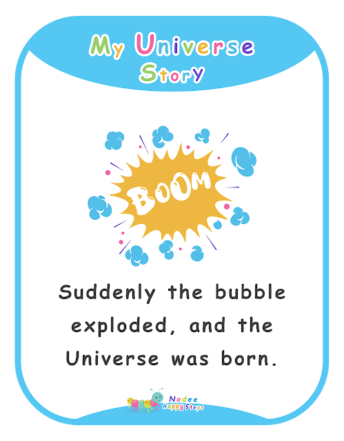 The Universe Story flashcards for Kids