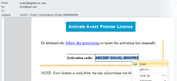 Avast Premier 2016 Activation Code Crack License Free Download