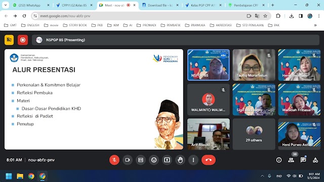 Pembekalan Calon Pengajar Praktik Hari 2