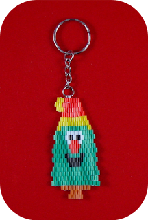 BRICK STITCH NOEL PERLES HAMA MINI