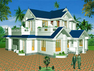 Beautiful House Design Wallpaper