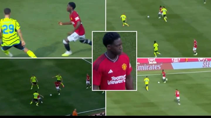 Kobbie Mainoo's Sensational Performance Against Arsenal Sends Internet into a Frenzy, Goes Viral