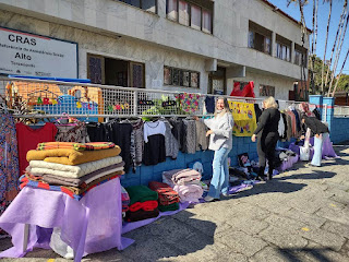 Varal Solidário: CRAS Alto promove ação de inverno para assistidos pela unidade