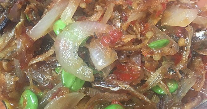 Sambal Ikan Bilis Goreng Petai  Blog Sihatimerahjambu