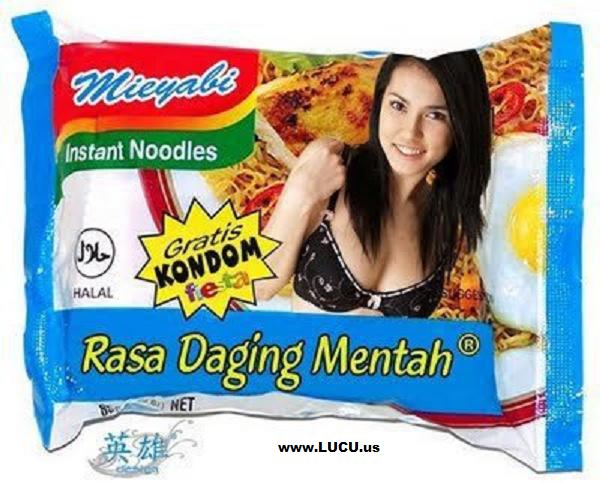 Produk MI rasa daging mentah, paling digemari semua pria di indonesia