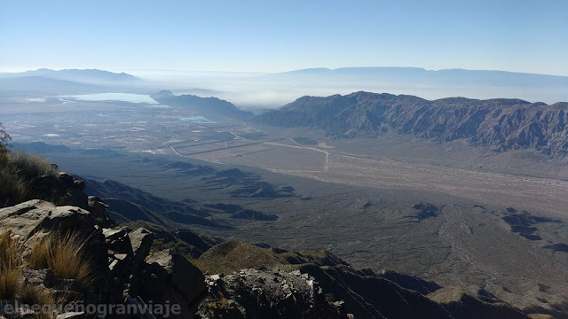 Vista, dique, Ullum, Sierra de Marquesado, Sierra Chica de Zonda 