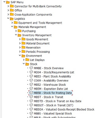 How to get stock on posting date: manually and programmatically