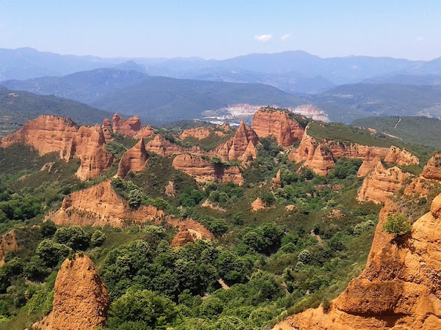 Las Medulas,  Mirador de Orellán, 