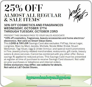 Free Printable Lord & Taylor Coupons