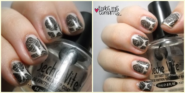 stamping nail art-bm323