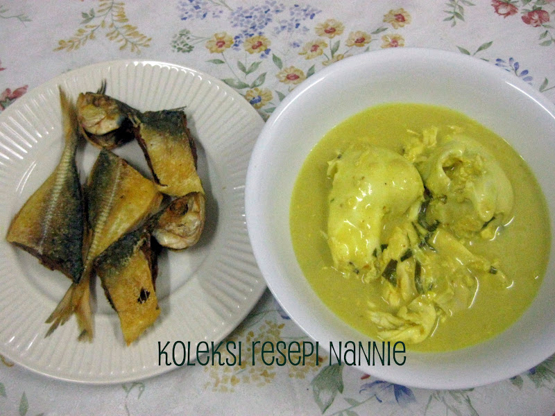 RESEPI NENNIE KHUZAIFAH: MASAK LEMAK CILI API TELUR ITIK