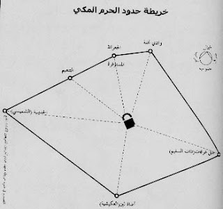 boundaries of Mecca's