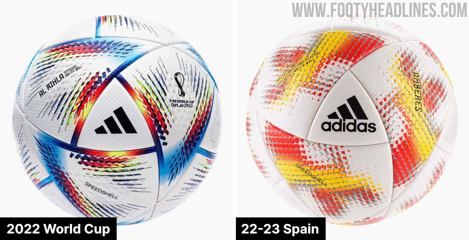 celos Cría Touhou Based on 2022 World Cup Ball: Adidas Spain Copa del Rey & Super Cup 22-23  Ball Released - Footy Headlines