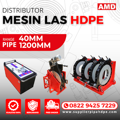 Mesin Pipa HDPE 200mm | Pusat Mesin HDPE AMD