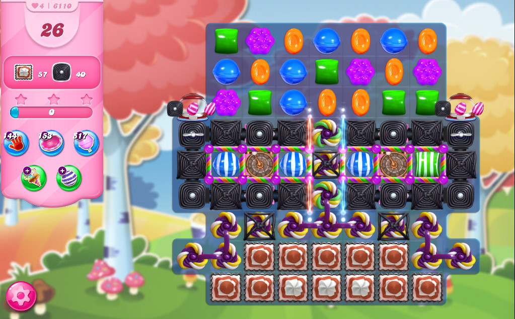 Candy Crush Saga level 6110