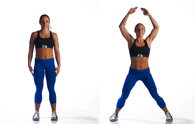 Como hacer ejercicios de Jumping Jacks