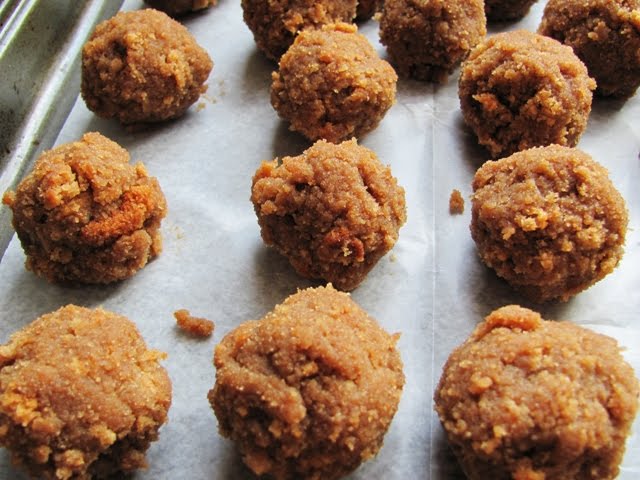 cake balls. Dip cake balls into melted