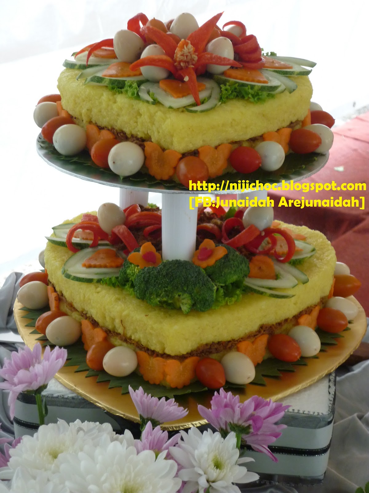 Niji Choc Alhamdulillah kek pulut kuning   