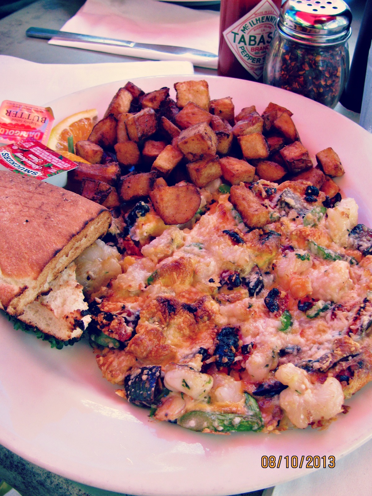 C&O Trattoria // My Lobster & Shrimp Frittata