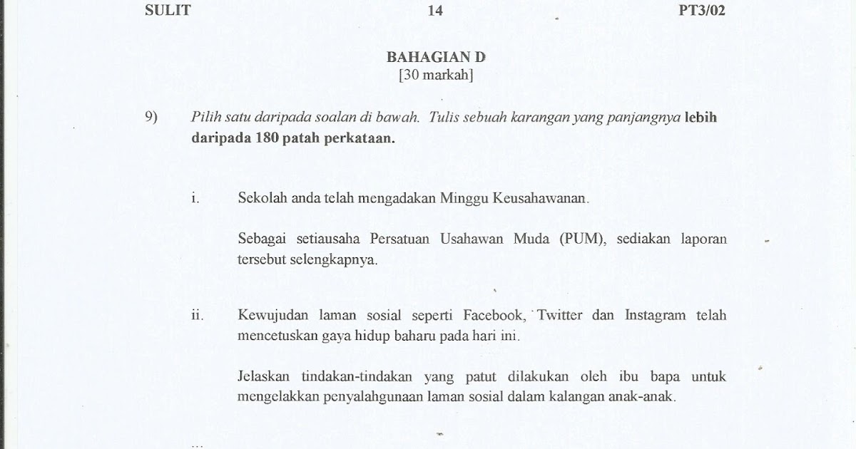 CikguMohdRamsul@blogspot: CONTOH SOALAN BAHASA MELAYU PT3 