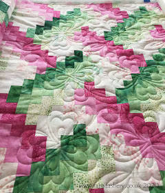 Weaver Fever quilt with Be Mine quilt pattern