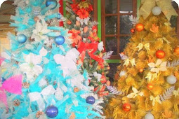 Kemeriahan Pohon Natal Unik di Saumlaki