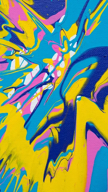 Colorful, Abstract, Art, Paint, Spray