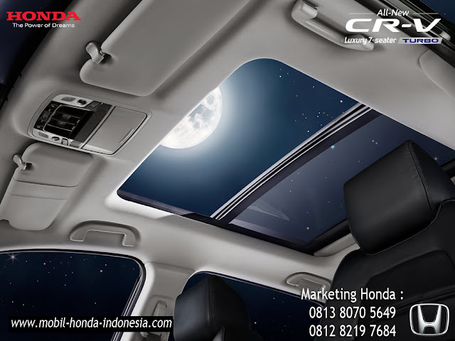 sunroof panoramic yang mewah pada honda all new cr-v