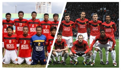 Kostum Makassar United vs Manchester United