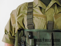 Custom chest rig - mocowanie szelek