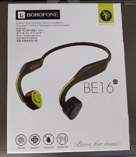 Auriculares de Conducción Ósea  BOROFONE Bluetooth 4.1 Inalámbrico para Correr Deportes Oído Abierto IPX