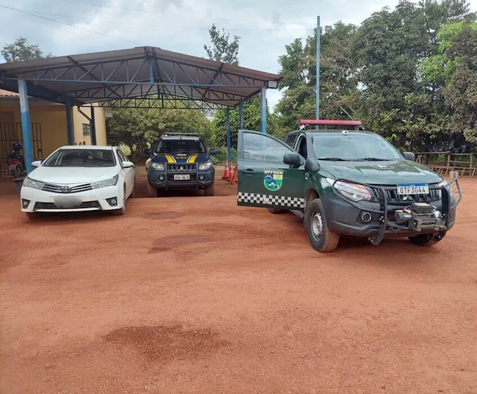Dois carros roubados são recuperados no mesmo dia na fronteira com a Bolívia